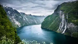 A majestic view of nature