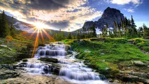   1920x1080 Full HD Nature Waterfall
