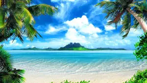 1920x1080 HD Nature Tropical Beach