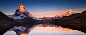 3440x1440 HD Landscape Reflection