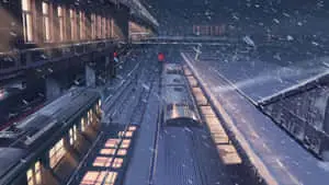 A delicate glimpse of the beauty of nature in 5 Centimeters Per Second. 