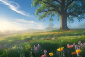 A beautiful natural scenery 