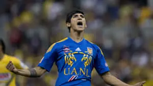 Alan Pulido Shouting Celebration