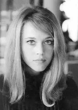 American Actress Jane Fonda Straight Hair