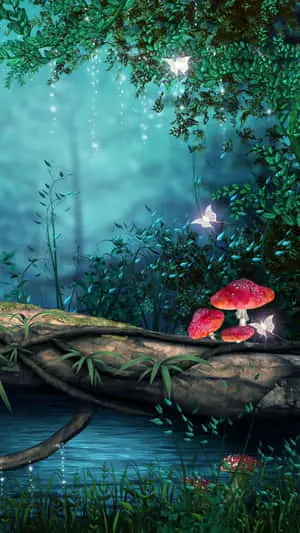 Forest Digital Art For Android Nature