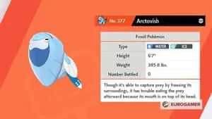 Arctovish Physical Data
