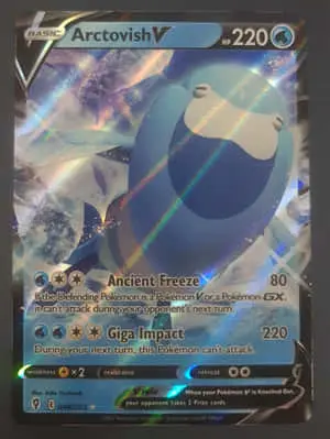 Arctovish, The Vintage Power Pokemon Card