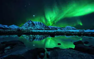 aurora borealis 1280 x 800 wallpaper