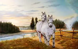 Intricate Beauty in Nature - A Stunning Artistic Painting