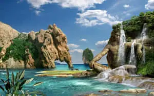 Best Desktop PC Background Elephant Fantasy Mountain