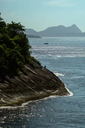 Best Nature Background Of Sea By The Hill