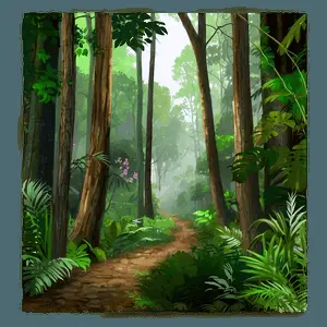 Big Lush Forest PNG dns40