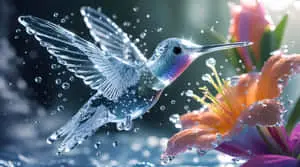Birds flying wallpaper 