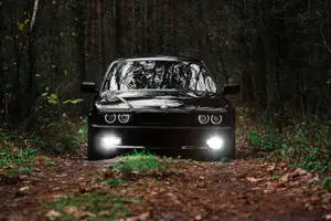 Black Car HD Dirt Road 