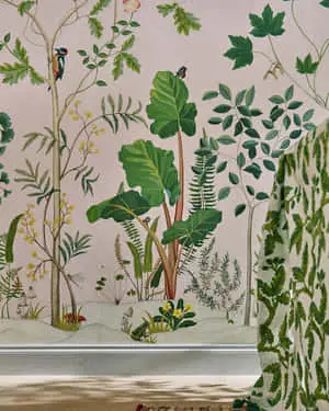 Botanical Wallpaper Design
