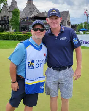 Brandt Snedeker With Canada Open Staff