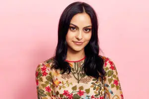 Radiant Latina Girl, Camila Mendes, in Elegant Outfit