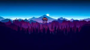 Colorful Mountains 4K PC