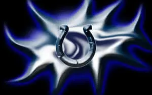 Colts 3D Silver Logo
