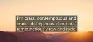 Contemptuous Quote By Mario Cantone