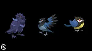Corviknight Corvisquire And Rookidee