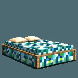 Creative Minecraft Bed PNG 36