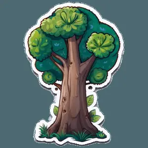 Cute Nature Sticker PNG 89