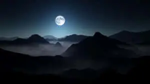 Enigmatic Dark Landscape