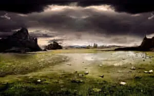 The Majestic Dark Nature Landscape