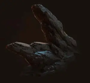Dark Rock - A Mysterious Landscape