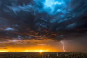 Dark Storm - A Powerful and Ominous Force in Nature