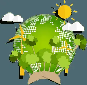 Eco Friendly Earth Concept