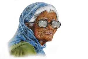 Elderly Woman Animation
