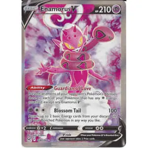 Enamorus Pokemon Card in High Resolution