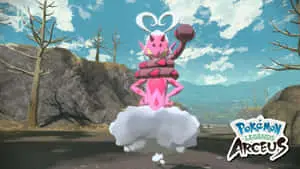Enamorus Posing In Pokémon Arceus