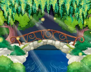 Enchanted Garden 1920 x 1527 wallpaper