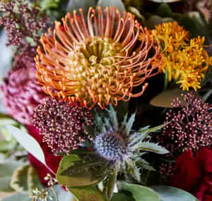 Exotic Arrangement Of Flowers Picture