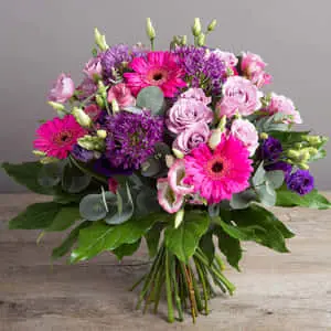a bouquet of flowers