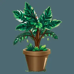 Forest Plant Clipart PNG stj66