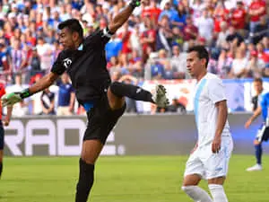 Funny Football Player Kick Picture