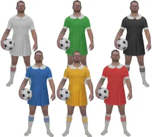 Funny Football Sports Outfits Picture