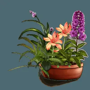 Garden Indie Flowers PNG 06252024