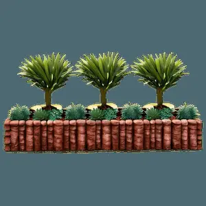 Garden Wall Decorations PNG 06112024