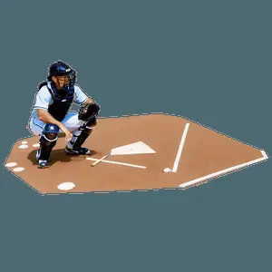 Home Plate with Umpire PNG 05262024