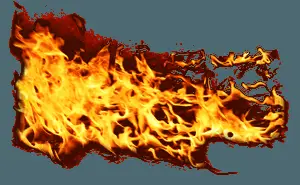 Intense_ Flame_ Texture