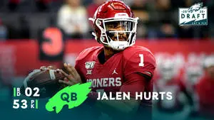 Jalen Hurts Playing Eagles