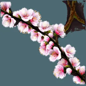 Japanese Cherry Tree PNG 06212024