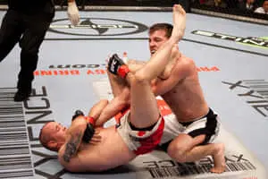 Jeremy Horn Engaging in UFC Fight