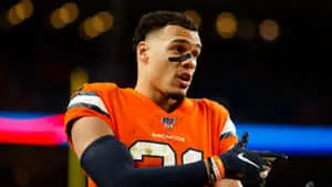 Justin Simmons In Orange