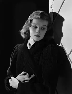 Katharine Hepburn On A Dark Corner